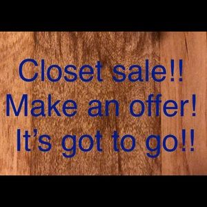 BUY MY STUFF! 😊 EVERYTHING MUST GO!!!